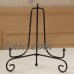 7Sizes Iron Display Stand Art Plate Easel Holder Plaques Storage Home Decorative   372169286294